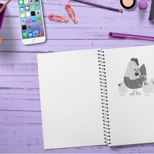 Farm Chicks Automatic Stamp セルフインキングスタンプ