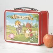 Farm & Country ランチボックス – かわいい動物たちの学校 (インサイチュ)