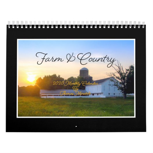 Farm & Country 2020カレンダーBy Tom Minutolo カレンダー (カバー)