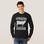 Farm Cow Willow Farmer Farmer Cow Tシャツ (正面フル)