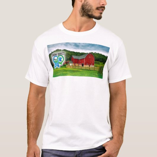 Farm Direct Minnesota ロゴTシャツ (メンズ) Tシャツ (正面)