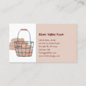 Farm Eggs 名刺 (裏面)