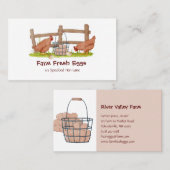 Farm Eggs 名刺 (正面/裏面)