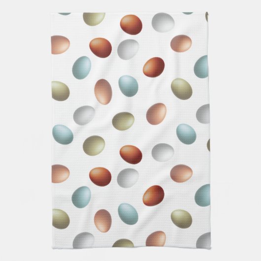 Farm eggs Kitchen towel キッチンタオル (縦)