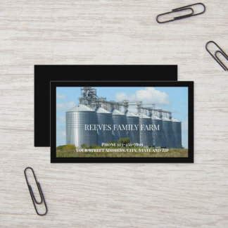 Farm Farmer Agricultural Business Cards 名刺