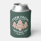 Farm Fresh Christmas Tree Cake Xmas Holiday 缶クーラー (缶正面)