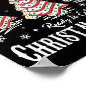 Farm Fresh Christmas Tree Xmas Debbie Cakes Family ポスター (角)