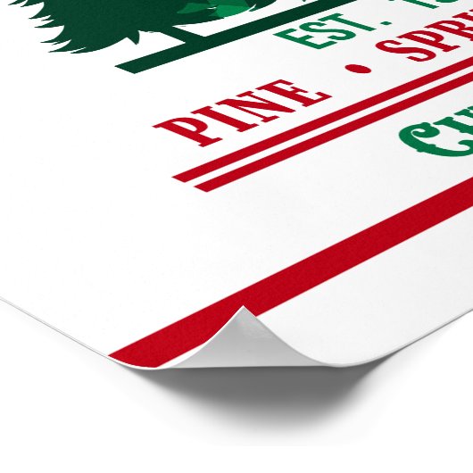 Farm Fresh Christmas Trees - Cut and Carry ポスター (角)