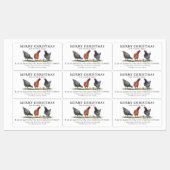 Farm Fresh Eggs | Monogram Egg Carton ラベル (シート)