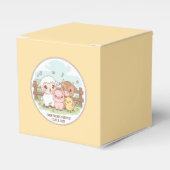 Farm friends forever - cute & cozy フェイバーボックス (正面サイド)