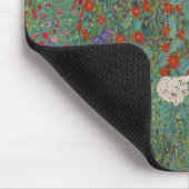 Farm Garden Sunflowers by Gustav Klimt Painting マウスパッド (コーナー)