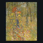 Farm Garden With Crucifix By Gustav Klimt ポスター<br><div class="desc">Farm Garden With Crucifix By Gustav Klimt</div>
