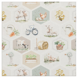 Farm gardening cottagecore rural lifestyle - slow  ファブリック