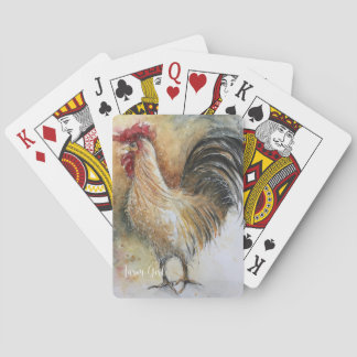 Farm Girl Artistry Rooster Playing Cards トランプ