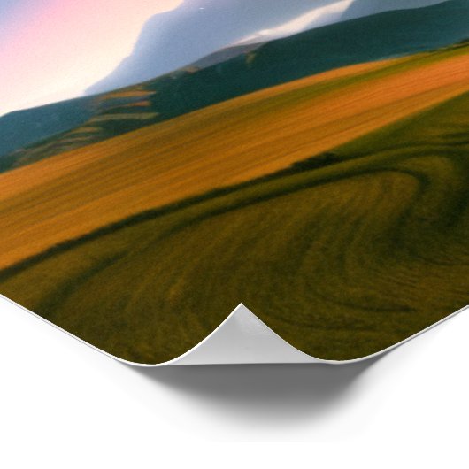 Farm in the Mountains Poster ポスター (角)