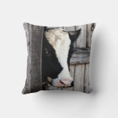 Farm Life Piggin' Out Piglet with Cow on reverse クッション (裏面)