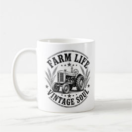 Farm Life – Vintage Soul | 田舎暮らしのレトロな心 コーヒーマグカップ