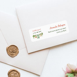 Farm Little Sprout Clothesline Baby Shower Address ラベル