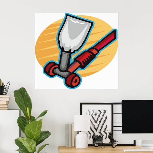 Farm Machinery ポスター (ホームオフィス)