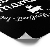 Farm Mama Hardworking Dedicated Goat Chicken G Cow ポスター (角)