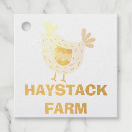 Farm Name Personalized egg フェイバータグ