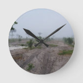 FARM RISE ラウンド壁時計 (正面)