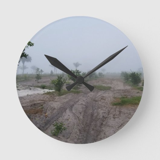 FARM RISE ラウンド壁時計 (正面)