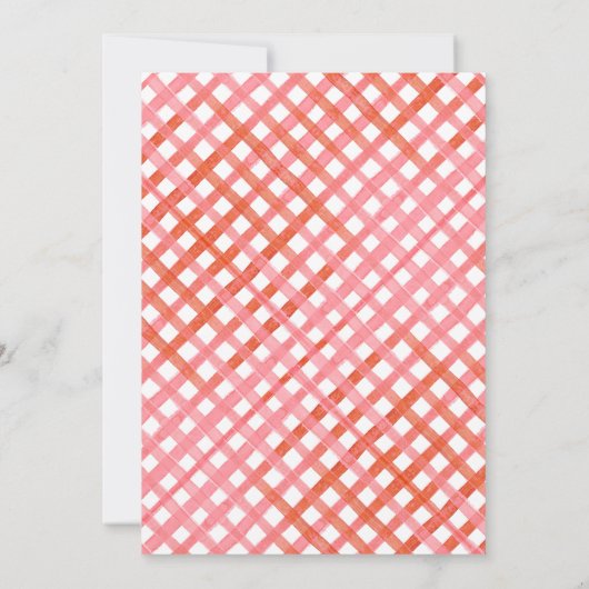 Farm Three I-E-I-O 3rd Birthday Invitation 招待状 (裏面)