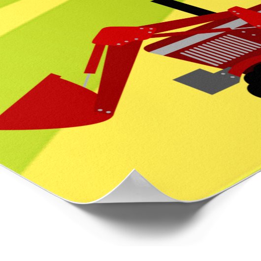 Farm Tractor ポスター (角)