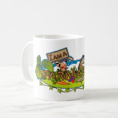 Farmaholicのコーヒー・マグ コーヒーマグカップ (正面左)