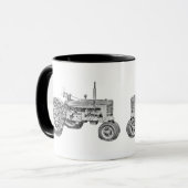 Farmallトラクター – 両面 マグカップ (正面左)