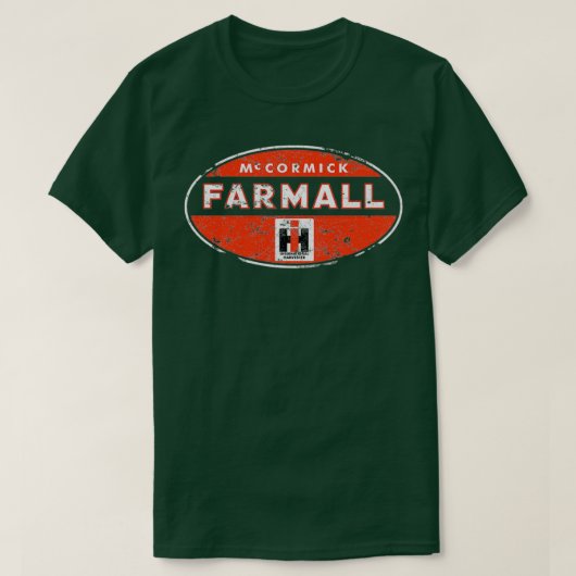 Farmall Tractor  Tシャツ (デザイン正面)