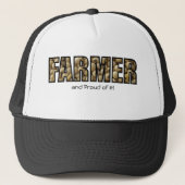 Farmer and Proud of it! Farming Country Soybean キャップ (正面)