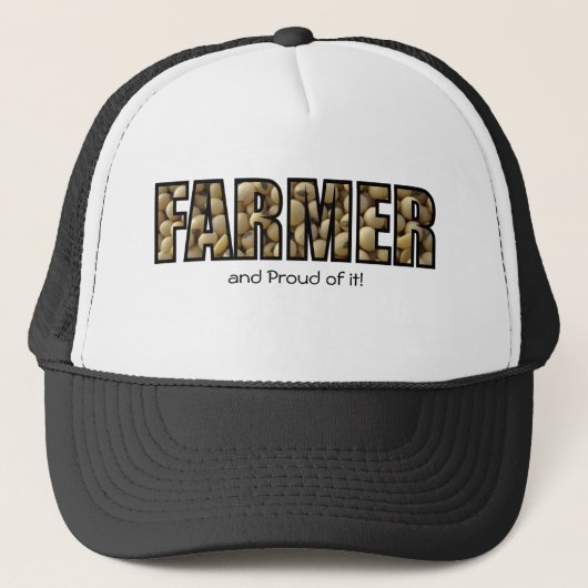 Farmer and Proud of it! Farming Country Soybean キャップ (正面)