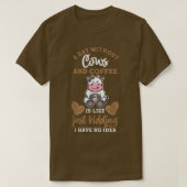 Farmer Coffee Cow  Tシャツ (デザイン正面)