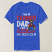 Farmer Dad Like A Normal Dad Only Much Cooler Tシャツ (デザイン正面)