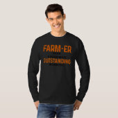 Farmer Definition Noun Farmer Agriculture Tractor  Tシャツ (正面フル)