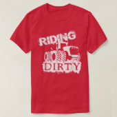 Farmer design  Riding Dirty  Tシャツ (デザイン正面)