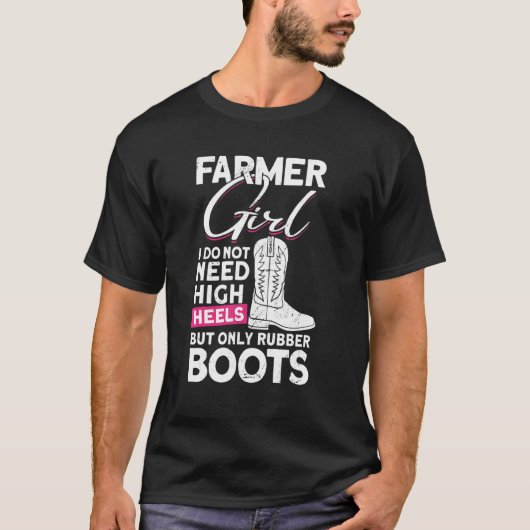 Farmer Girl  Farmer Tシャツ (正面)