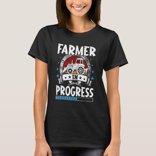 Farmer In Progress Trainee Student Tシャツ (正面)