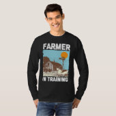 Farmer In Training I Agriculture Farming Tシャツ (正面フル)