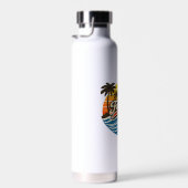Farmer Retro Sunset Design ウォーターボトル (右面)