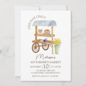 Farmer’s Market Birthday Invite 招待状 (正面)