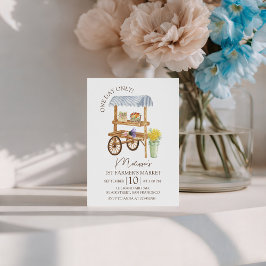 Farmer’s Market Birthday Invite 招待状