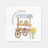 Farmer’s Market Party Napkin スタンダードカクテルナプキン (正面)