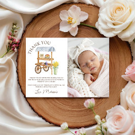 Farmer’s Market Photo Thank You 招待状