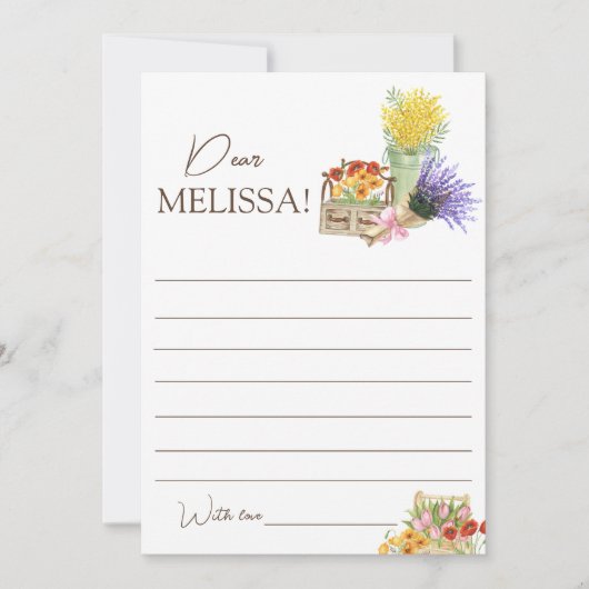 Farmer’s Market Time Capsule 招待状 (正面)