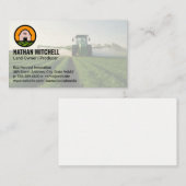 Farmer Tending to His Crops 名刺 (正面/裏面)