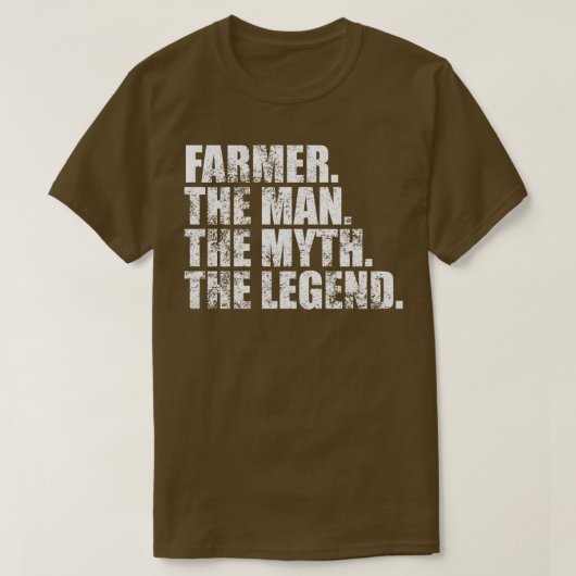 FarmerFarmerファミリー名農家姓農家S Tシャツ (デザイン正面)