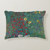 Farmergarden wひまわりクリムト別ヴィンテージ花 アクセントクッション (正面)